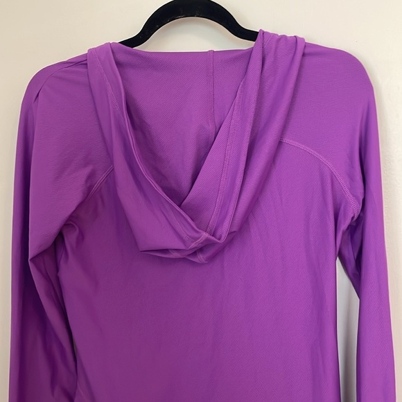 Women's Athleta Wick It Wader XS Long Sleeved Hooded Beach Cover Up Tunic - Picture 6 of 6